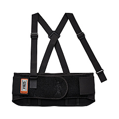 ergodyne ProFlex 1625 Elastic Back Support Brace, 2X-Large, 42" to 46" Waist, Black (EGO11116)