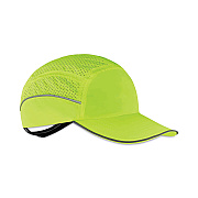 ergodyne Skullerz 8955 Lightweight Bump Cap Hat, Long Brim, Lime (EGO23352)