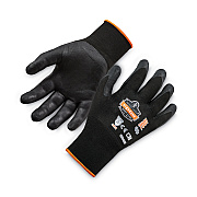ergodyne ProFlex 7001 Nitrile-Coated Gloves, Black, Large, Pair (EGO17954)