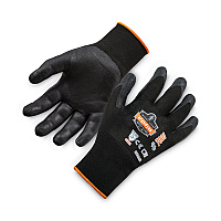ergodyne ProFlex 7001 Nitrile-Coated Gloves, Black, Large, Pair (EGO17954)