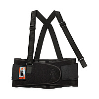 ergodyne ProFlex 1100SF Standard Spandex Back Support Brace, X-Small, 20" to 25" Waist, Black (EGO11601)