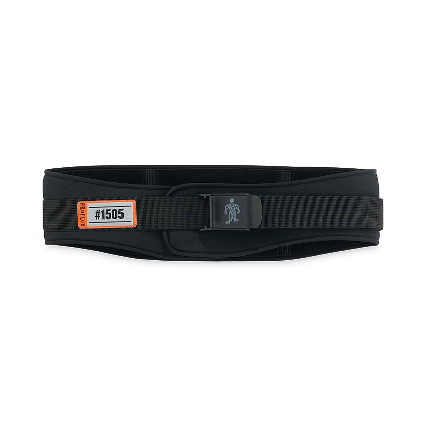 ergodyne ProFlex 1505 Low-Profile Weight Lifters Back Support Belt, X-Large, 38" to 42" Waist, Black (EGO11494)