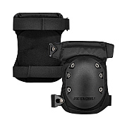 ergodyne ProFlex 435 Hinged Gel Knee Pad With Buckles, Hard Cap, Buckle Closure, One Size Fits Most, Black, Pair (EGO18435)