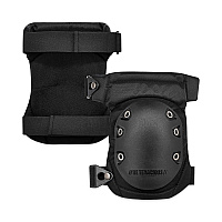 ergodyne ProFlex 435 Hinged Gel Knee Pad With Buckles, Hard Cap, Buckle Closure, One Size Fits Most, Black, Pair (EGO18435)