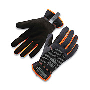 ergodyne ProFlex 815 QuickCuff Mechanics Gloves, Black, Small, Pair (EGO17202)