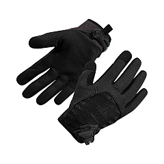 ergodyne ProFlex 812BLK High-Dexterity Black Tactical Gloves, Black, 2X-Large, Pair (EGO17576)