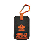 ergodyne ProFlex 365 Mini Foam Kneeling Pad, Carabiner, 1", Mini, Black (EGO18565)