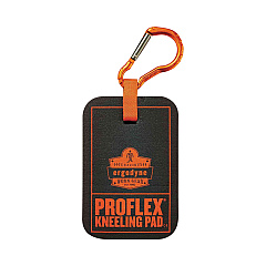 ergodyne ProFlex 365 Mini Foam Kneeling Pad, Carabiner, 1", Mini, Black (EGO18565)
