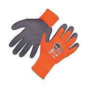 ergodyne ProFlex 7401 Coated Lightweight Winter Gloves, Orange, X-Large, Pair (EGO17625)