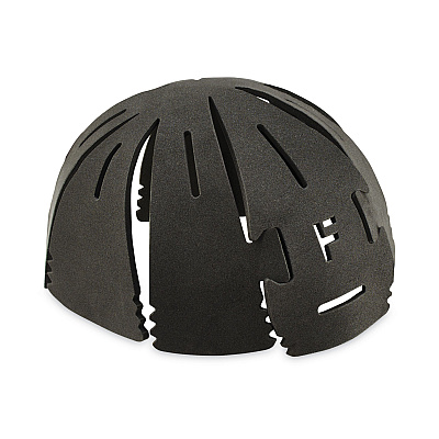 ergodyne Skullerz 8944 Soft Universal Bump Cap Insert, Black, 2/Pack (EGO23411)