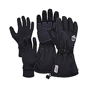 ergodyne ProFlex 825WP Thermal Waterproof Winter Work Gloves, Black, X-Large, Pair (EGO17605)