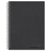 National Paper Three-Subject Wirebound Notebook, Pocket Dividers, Medium/College Rule, Randomly Assorted Covers, 9.5 x 6.38, 120 Sheets (31364)