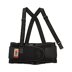 ergodyne ProFlex 1100SF Standard Spandex Back Support Brace, Small, 25" to 30" Waist, Black (EGO11602)