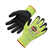 ergodyne ProFlex 7021 Hi-Vis Nitrile-Coated CR Gloves, Lime, Large, Pair (EGO17964)