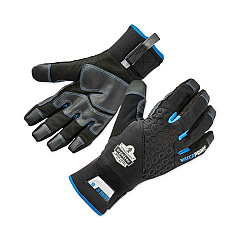 ergodyne ProFlex 818WP Thermal WP Gloves with Tena-Grip, Black, X-Large, Pair (EGO17385)