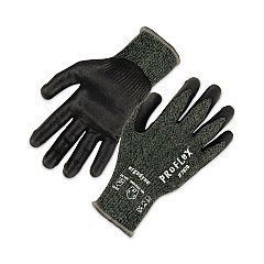 ergodyne ProFlex 7070 ANSI A7 Nitrile Coated CR Gloves, Green, Large, 12 Pairs/Pack (EGO18034)