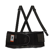 ergodyne ProFlex 100 Economy Spandex Back Support Brace, 3X-Large, 46" to 52" Waist, Black (EGO11387)