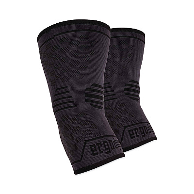 ergodyne ProFlex 651 Elbow Compression Sleeve, Medium, Gray/Black (EGO16593)