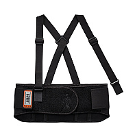 ergodyne ProFlex 1625 Elastic Back Support Brace, Large, 34" to 38" Waist, Black (EGO11114)