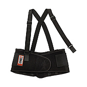 ergodyne ProFlex 2000SF High-Performance Spandex Back Support Brace, 4X-Large, 52" to 58" Waist, Black (EGO11288)