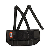ergodyne ProFlex 1600 Standard Elastic Back Support Brace, Large, 34" to 38" Waist, Black (EGO11104)