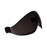 ergodyne Skullerz 8991 Safety Helmet Visor, Polycarbonate, 6 x 12 x 4, Smoke (EGO60209)