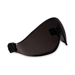 ergodyne Skullerz 8991 Safety Helmet Visor, Polycarbonate, 6 x 12 x 4, Smoke (EGO60209)