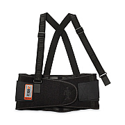 ergodyne ProFlex 1100SF Standard Spandex Back Support Brace, Large, 34" to 38" Waist, Black (EGO11604)