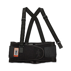 ergodyne ProFlex 1100SF Standard Spandex Back Support Brace, Large, 34" to 38" Waist, Black (EGO11604)