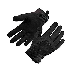 ergodyne ProFlex 812BLK High-Dexterity Black Tactical Gloves, Black, Small, Pair (EGO17572)