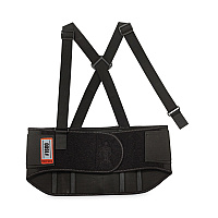 ergodyne ProFlex 1600 Standard Elastic Back Support Brace, Small, 25" to 30" Waist, Black (EGO11102)