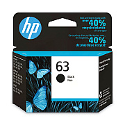 HP 63, (6C7V9AN) Black Original Ink Cartridge