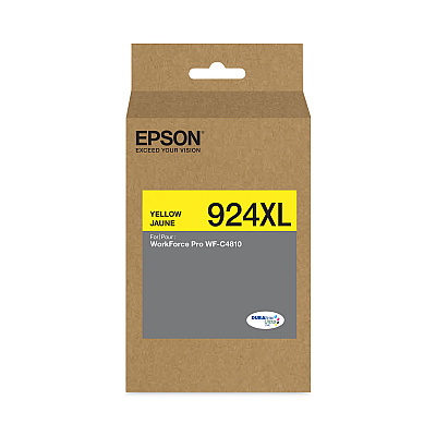 Epson T924XL420 (924XL) DURABrite Ultra 924XL High-Yield Ink, Yellow
