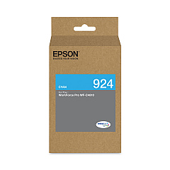 Epson T924220 (924) DURABrite Ultra 924 Ink, Cyan