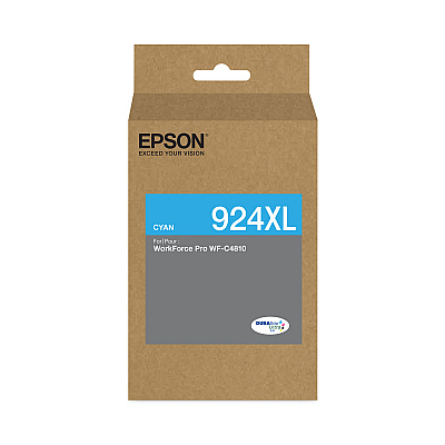 Epson T924XL220 (924XL) DURABrite Ultra 924XL High-Yield Ink, Cyan