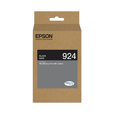 Epson T924120 (924) DURABrite Ultra 924 Ink, Black