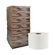 Boardwalk Green Xtra Controlled Bath Tissue, Septic Safe, 2-Ply, White, 1,000/Roll, 36 Rolls Carton, 48 Cartons/Pallet (BWK45XTRAPLT)