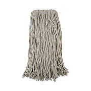 Boardwalk Premium Cut-End Wet Mop Heads, Cotton, 20oz, White, 12/Carton (BWK220CCT)