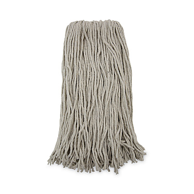 Boardwalk Premium Cut-End Wet Mop Heads, Cotton, 20oz, White, 12/Carton (BWK220CCT)