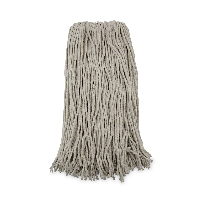 Boardwalk Premium Cut-End Wet Mop Heads, Cotton, 20oz, White, 12/Carton (BWK220CCT)