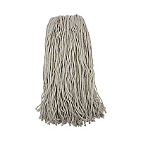Boardwalk Mop Head, Premium Standard Head, Cotton Fiber, 32oz, White, 12/Carton (BWK232C)