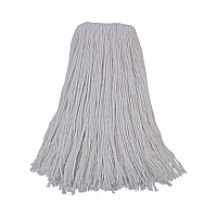 Boardwalk Mop Head, Premium Standard Head, Rayon Fiber, 32oz, White, 12/Carton (BWK232R)