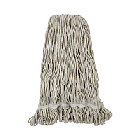 Boardwalk Pro Loop Web/Tailband Wet Mop Head, Cotton, 24oz, White, 12/Carton (BWK424CCT)