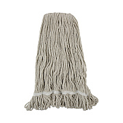 Boardwalk Pro Loop Web/Tailband Wet Mop Head, Cotton, 24oz, White (BWK424CEA)