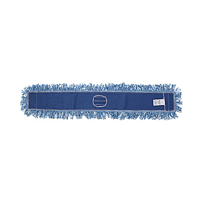 Boardwalk Dust Mop Head, Cotton/Synthetic Blend, 48" x 5", Blue (BWK1148)