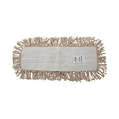 Boardwalk Industrial Dust Mop Head, Hygrade Cotton, 18w x 5d, White (BWK1318)