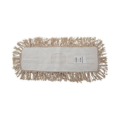 Boardwalk Industrial Dust Mop Head, Hygrade Cotton, 18w x 5d, White (BWK1318)