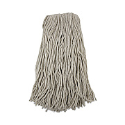 Boardwalk Cut-End Wet Mop Head, Cotton, No. 32, White, 12/Carton (BWK2032CCT)