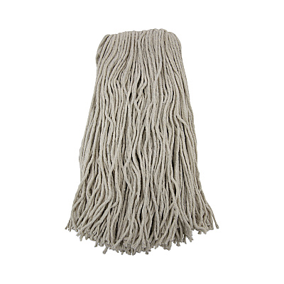 Boardwalk Cut-End Wet Mop Head, Cotton, No. 32, White (BWK2032CEA)