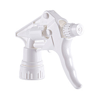 Boardwalk Trigger Sprayer 250, 8" Tube, Fits 16-24 oz Bottles, White, 24/Carton (BWK58108)